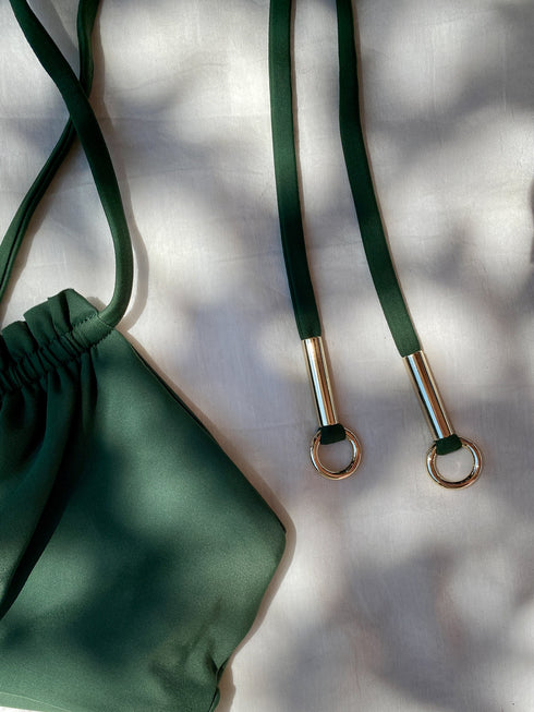 The Amelia Ruffle Edge Top - Juniper